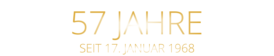 SEIT 17. JANUAR 1968 57 JAHRE
