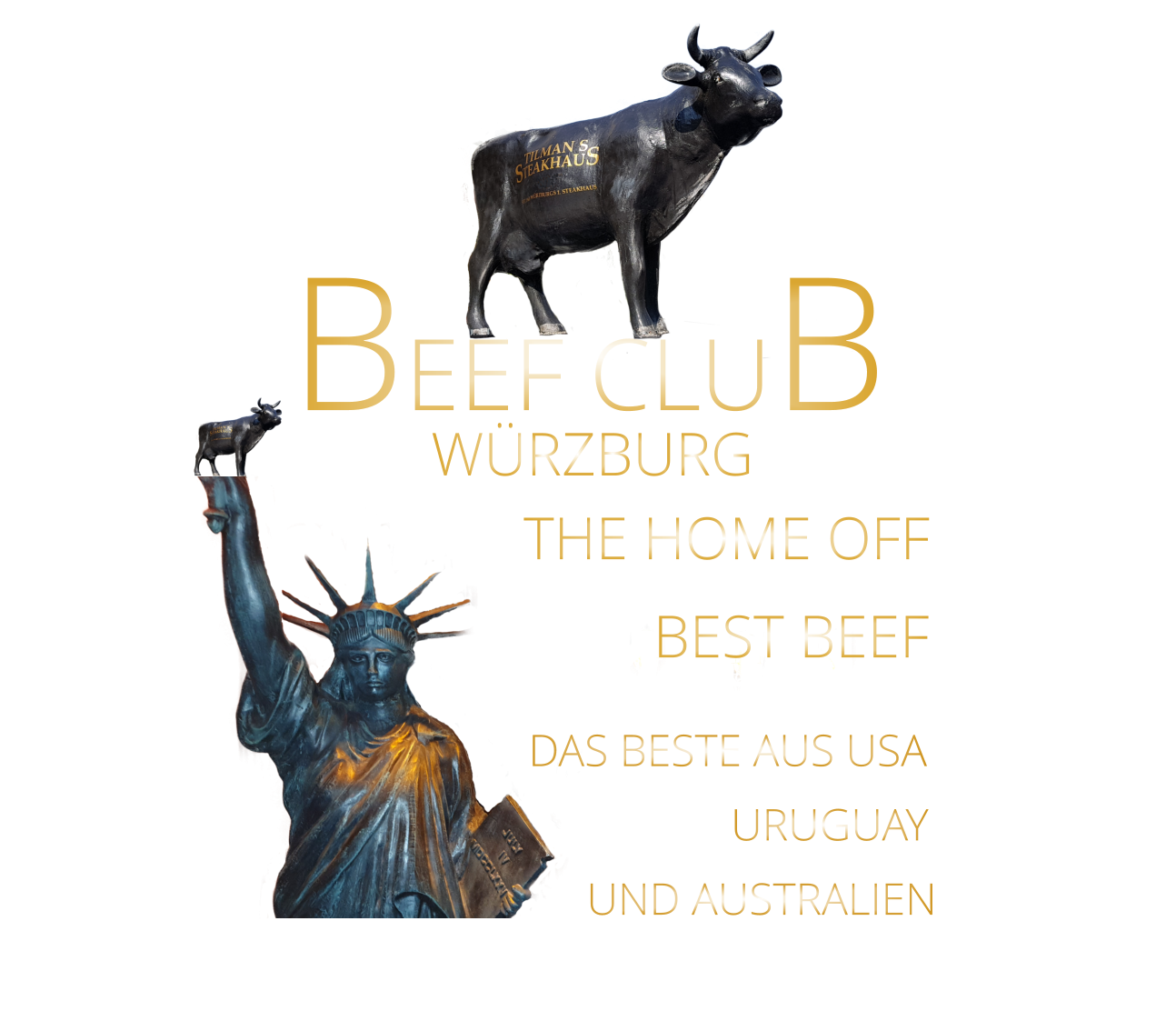 DAS BESTE AUS USA                       URUGUAY          UND AUSTRALIEN WÜRZBURG       THE HOME OFF       BEEF CLUB BEST BEEF
