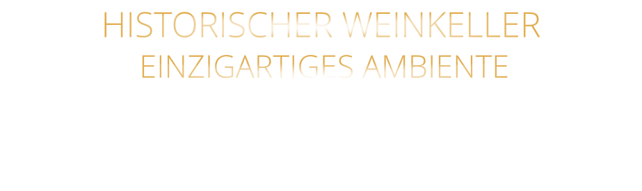 HISTORISCHER WEINKELLER  EINZIGARTIGES AMBIENTE