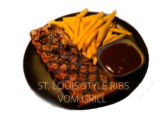 ST. LOUIS STYLE RIBS VOM GRILL
