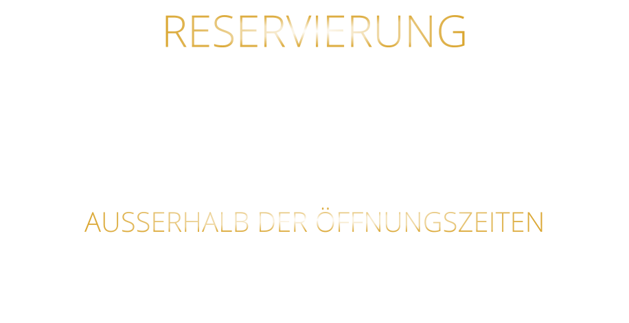 RESERVIERUNG  BITTE „NUR“ TELEFONISCH  ZU DEN ÖFFNUNGSZEITEN 0931 54271 AUSSERHALB DER ÖFFNUNGSZEITEN AB 10 UHR BIS 19 UHR 0172 3576974